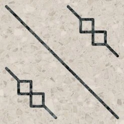 Carrelage Imitation Ciment Et Terrazzo NINOV ASSENZA RECTIFIE BEIGE 20X20 - 1 M²