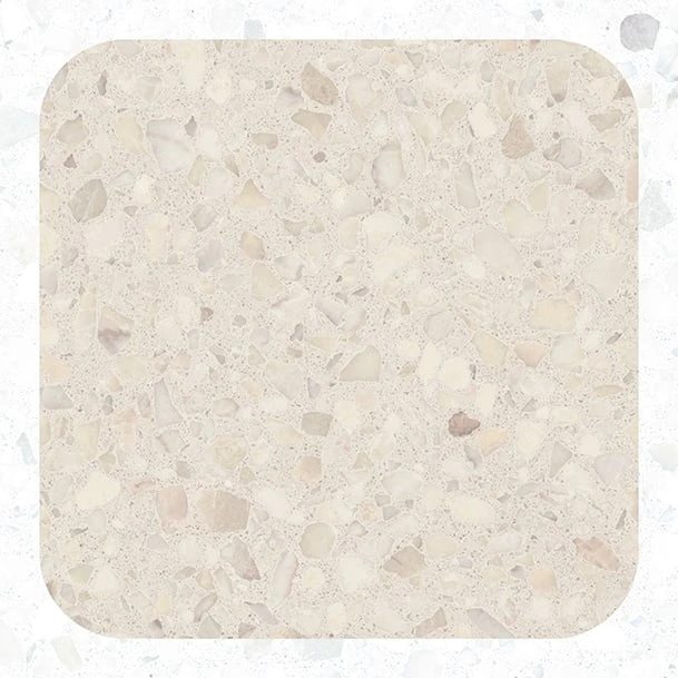 Carrelage Imitation Ciment Et Terrazzo NINOV LOANO RECTIFIE BEIGE 20X20 - 1 M² – Image 3