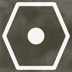 Carrelage Imitation Ciment JOPLIN ANTHRACITE 29.3x29.3 Cm Rectifié - 0,94m²