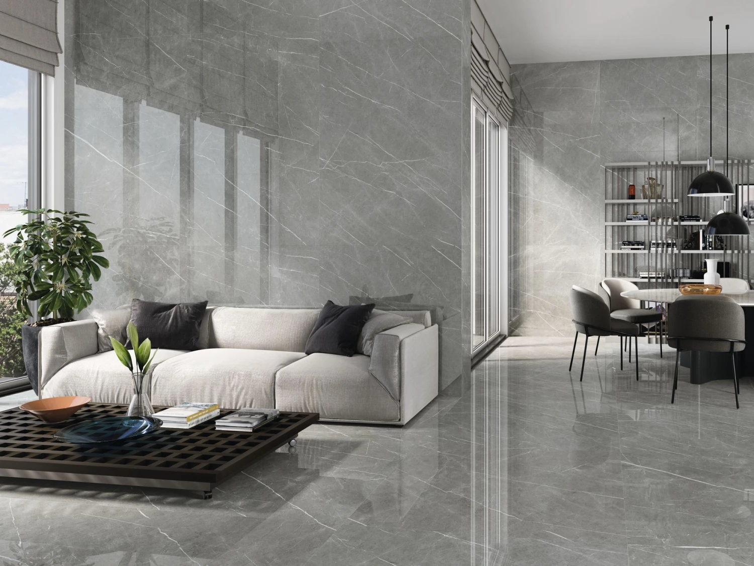 Carrelage Imitation Marbre ETERNEL DARK PULIDO 60X120 - 1,44m² – Image 2