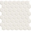 Carrelage Imitation Mosaïque 30,9x30,9 Cm CIRCLE WHITE - 0.86m²