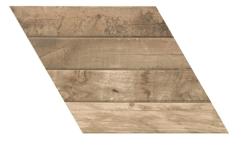 Carrelage Losange Imitation Bois 70x40 DIAMOND PALLET CHEVRON CAMEL - 0.98m² – Image 3