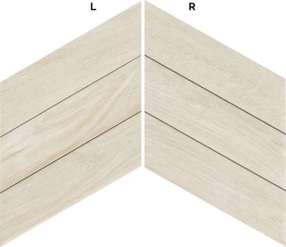 Carrelage Losange Style Bois 70x40 DIAMOND TIMBER MAPLE CHEVRON - 0.98m²