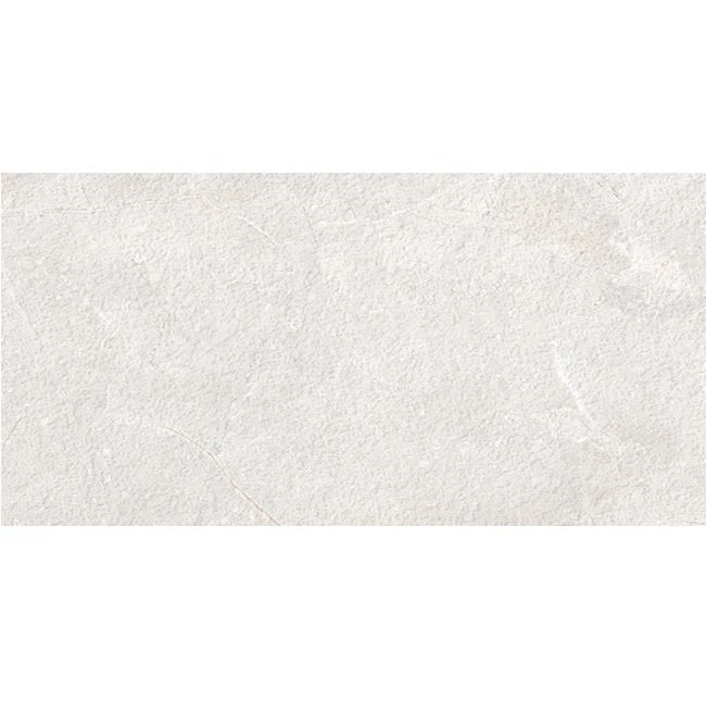 Carrelage Moderne Extérieur BLANC NACRÉ 30x60 Cm Antidérapant WORLD FLYSCH R12 - 1.08m²