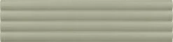 Carrelage Mural Uni Et Coloré à Relief CALO ONDA TANSY GREEN MATT - 5X20 - 0,38 M²