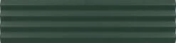 Carrelage Mural Uni Et Coloré à Relief CALO PRAIA LAUREL GREEN MATT - 5X20 - 0,38 M²