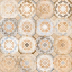 Carrelage Octogonal LONGWY OCTÓGONO TURGIS MULTICOLOR 20x20 - 0,96 M²
