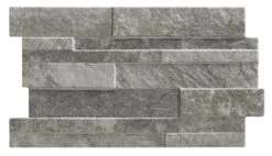 Carrelage Parement Effet Pierre PONDRA GREY - 31X56 - 1,21 M²