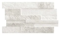 Carrelage Parement Effet Pierre PONDRA WHITE - 31X56 - 1,21 M²