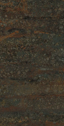 Carrelage Rectangulaire Grand Format Effet Industriel RUST GREEN NATUREL 50X100 - Rectifié - R10- 1.48m²