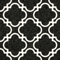 Carrelage Rectifié Style Ciment Noir Et Blanc 20x20 Cm BULNES-R GRAFITO - 1m²
