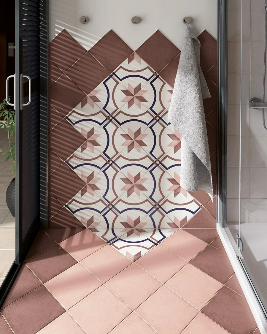 Carrelage Style Ciment 20x20 Cm ART NOUVEAU EMBASSY COLOUR 24409 - 1m² – Image 2