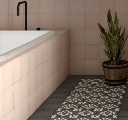 Carrelage Style Ciment 20x20 Cm ART NOUVEAU PADUA BLACK 24416 - 1m² – Image 5