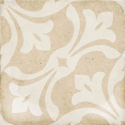 Carrelage Style Ciment Beige 20x20 Cm ART NOUVEAU LA RAMBLA BISCUIT 24408 - 1m²