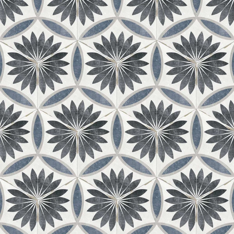 Carrelage Tomette 14x16 Cm CAMBRIDGE DECOR NORA - 0.50 M² – Image 5