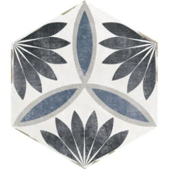 Carrelage Tomette 14x16 Cm CAMBRIDGE DECOR NORA - 0.50 M²