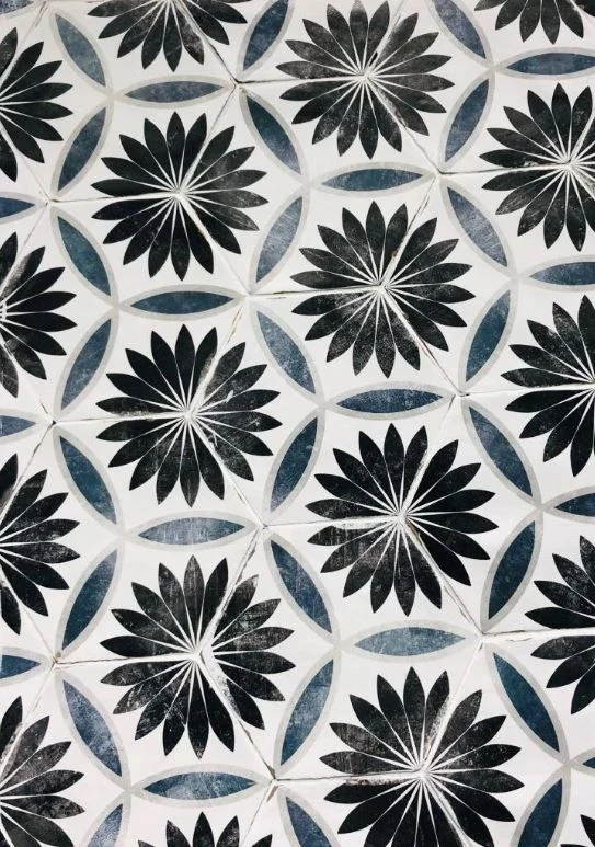 Carrelage Tomette 14x16 Cm CAMBRIDGE DECOR NORA - 0.50 M² – Image 6