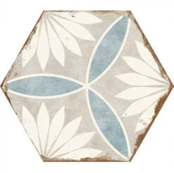 Carrelage Tomette 21x25 Cm BENGALINE MARGARITA - 0.80 M²