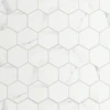 Carrelage Tomette Marbré 26.5x51 Cm HEX CALACATTA- 0.95m²