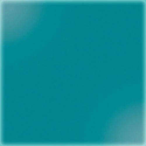 Carrelage Uni 20x20 Cm Bleu Paon Brillant SILICIO - 1.4m²