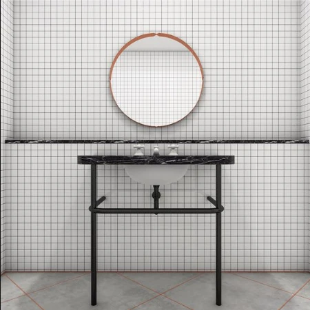 Carrelage Uni 5x5 Cm Cotone Matt - 1 Unité – Image 3