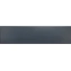 Chevron Uni Sol Ou Mur 9x36cm STROMBOLI BLEU MARINE GLASSY 25893 - 0.65m²