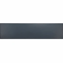 Chevron Uni Sol Ou Mur 9x36cm STROMBOLI BLEU MARINE GLASSY 25893 - 0.65m²