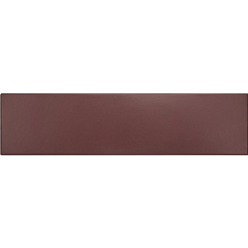 Chevron Uni Sol Ou Mur 9x36cm STROMBOLI BORDEAUX OXBLOOD 25895 - 0.65m²