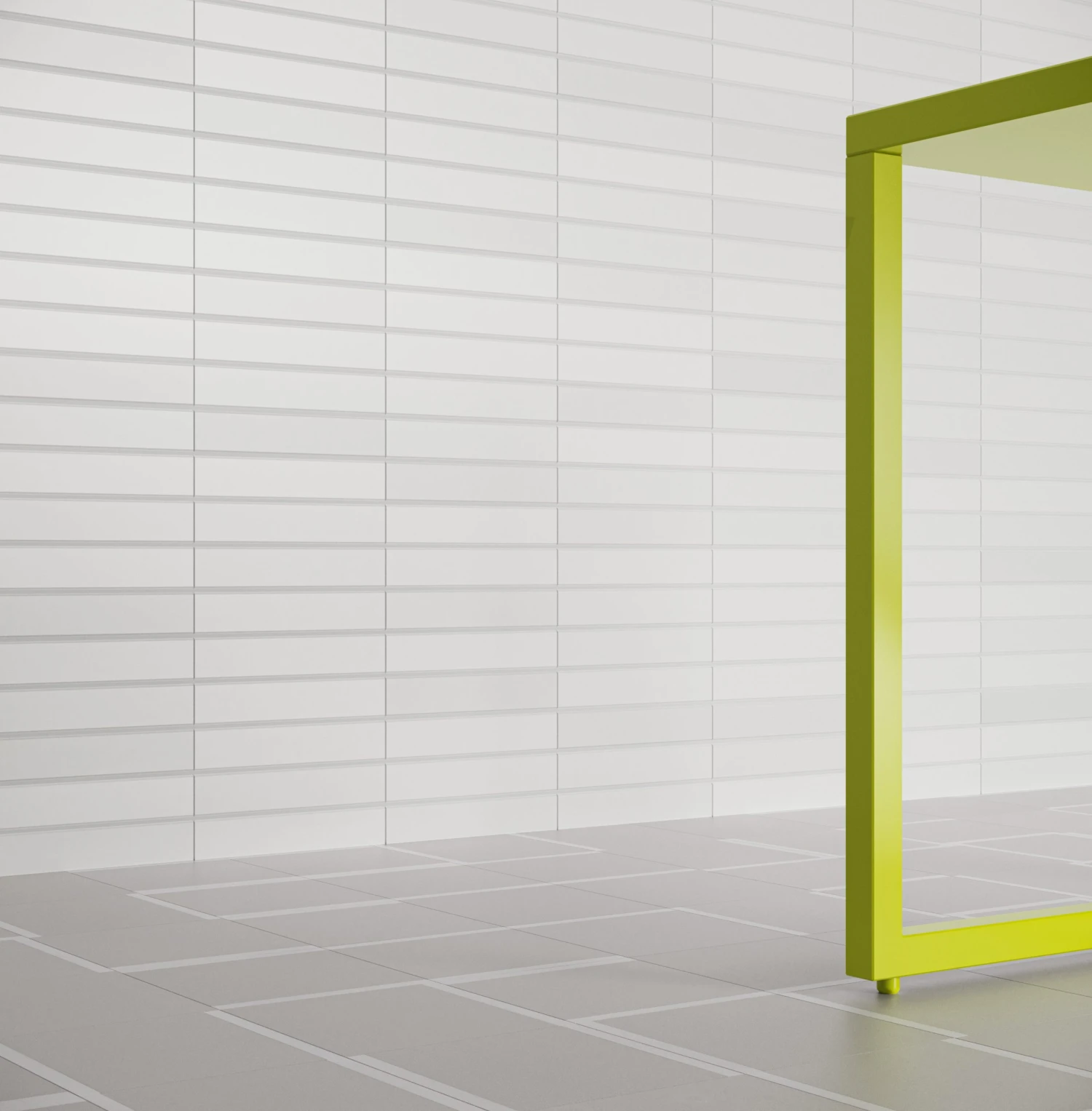 Faience Colorée Et Unie THIN GRIGIO CHIARO MATT - 5x25 - 0,5 M² – Image 4