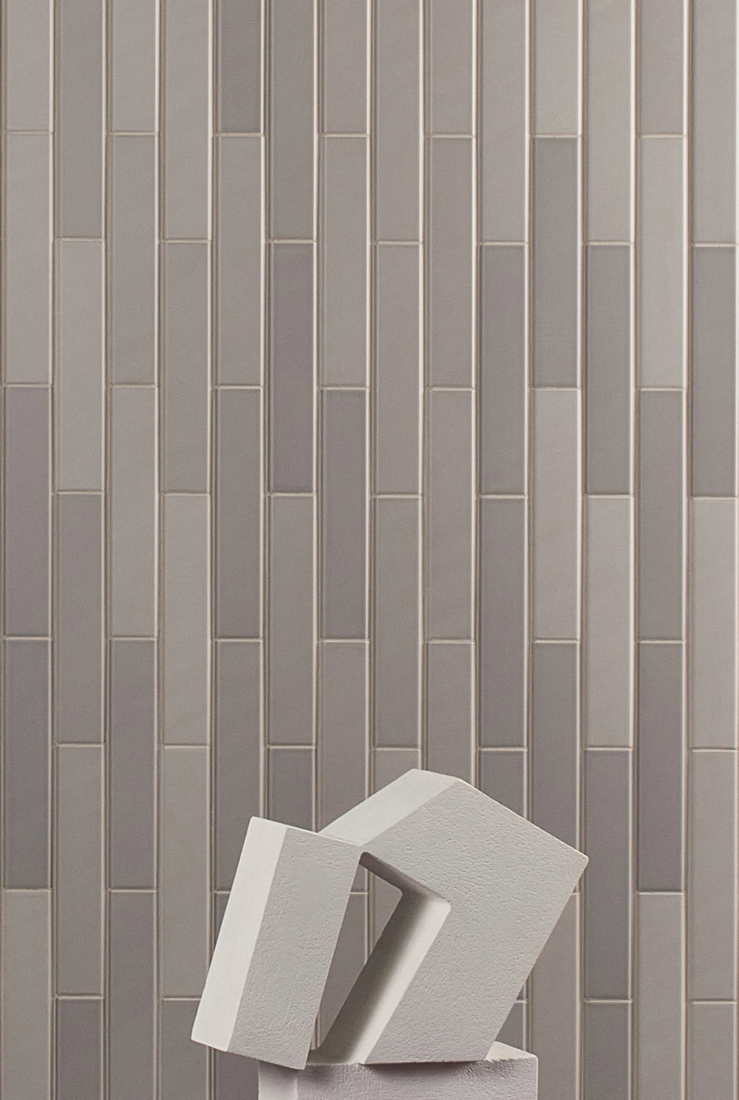 Faience Colorée Et Unie THIN TORTORA MATT - 5x25 - 0,5 M² – Image 2