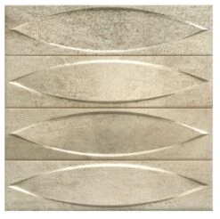 Faience Décorée Style Zellige LILES ZINC - 33X33 - 0,89 M²