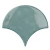 Faience écaille BLEISS BLUE 13.4X15 - 0.53 M²