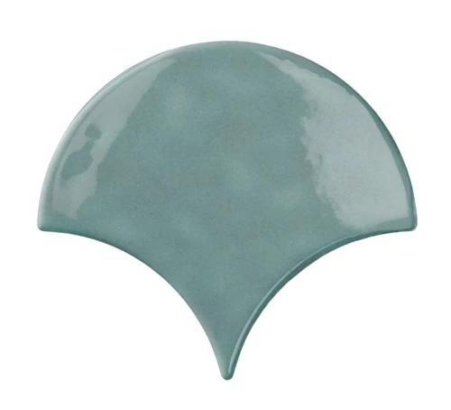 Faience écaille BLEISS BLUE 13.4X15 - 0.53 M²