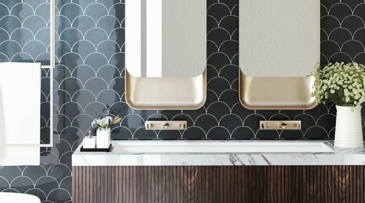 Faience écaille BLEISS OCEAN 13.4X15 - 0.53 M² – Image 3