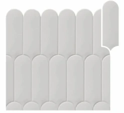 Faience écaille Crayon Mate FORLI FOG 7,2X19,5 - 0,48m²