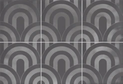 Faïence écaille Marron/argent 23x33.5 TAKADA MARENGO PLATA - 1 Unité