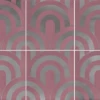Faïence écaille Rose/argent 23x33.5 TAKADA MARSALA PLATA - 1 Unité