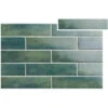 Faience Effet Brique CIERI OLIVA 6,5x25 - 0,44 M²