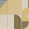 Faïence Géométrique Caramel 23x33.5 Cm NAGO CARAMELO - 1m²
