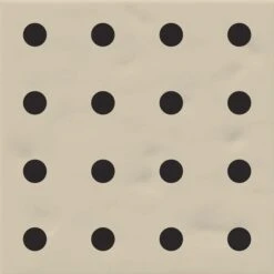 Faïence Murale Beige Et Noire CHINTZ BEIGE 20X20- 1 M²