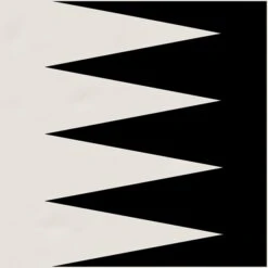 Faïence Murale Blanche Et Noire GOURGOURAN BLANCO & NEGRO 20X20- 1 M²