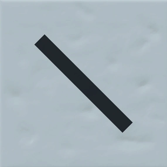 Faïence Murale Bleue Et Noire VINYLE CELESTE 20X20- 1 M²