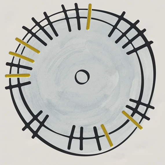 Faience Murale Décorée IRENE 20X20- 4 Unités – Image 2