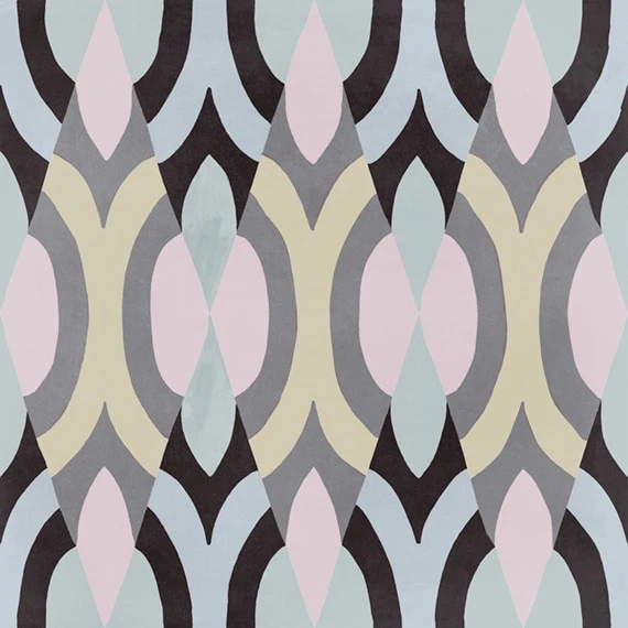 Faïence Murale Décorée PERCALE 20X20- 1 M²