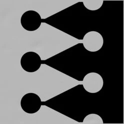 Faïence Murale Grise Et Noire BERTHIER GRIS NOIR 20X20- 1 M²