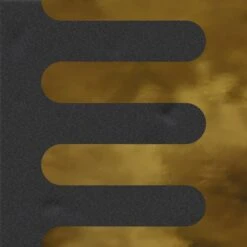 Faïence Murale Noir Et Dorée GOLBER GRAFITO OR 20X20- Unité