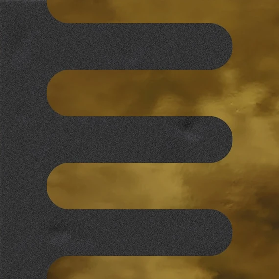 Faïence Murale Noir Et Dorée GOLBER GRAFITO OR 20X20- Unité