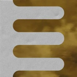 Faïence Murale Noir Et Dorée GOLBER HUMO OR 20X20- Unité