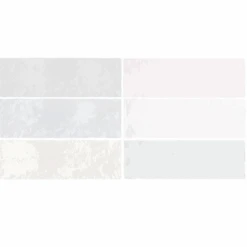 Faience Nuancée Effet Zellige Mix Pastel 6.5x20 RIVIERA MELANGE 25864- 0.5 M²