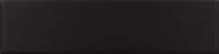 Faience Pâte Blanche Effet Vague CALO BLACK MATT - 5X20 - 0,5 M²